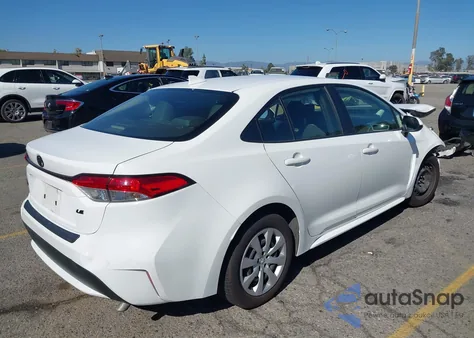 2022 Toyota Corolla Le из США, поврежденный, VIN JTDEPMAE6N3028894